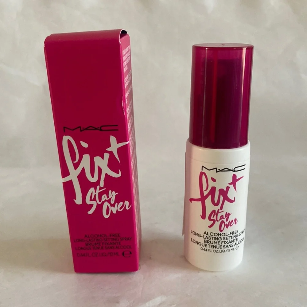MAC COSMETICS Fix+Stay Over Setting Spray 0.44oz Travel Size NIB